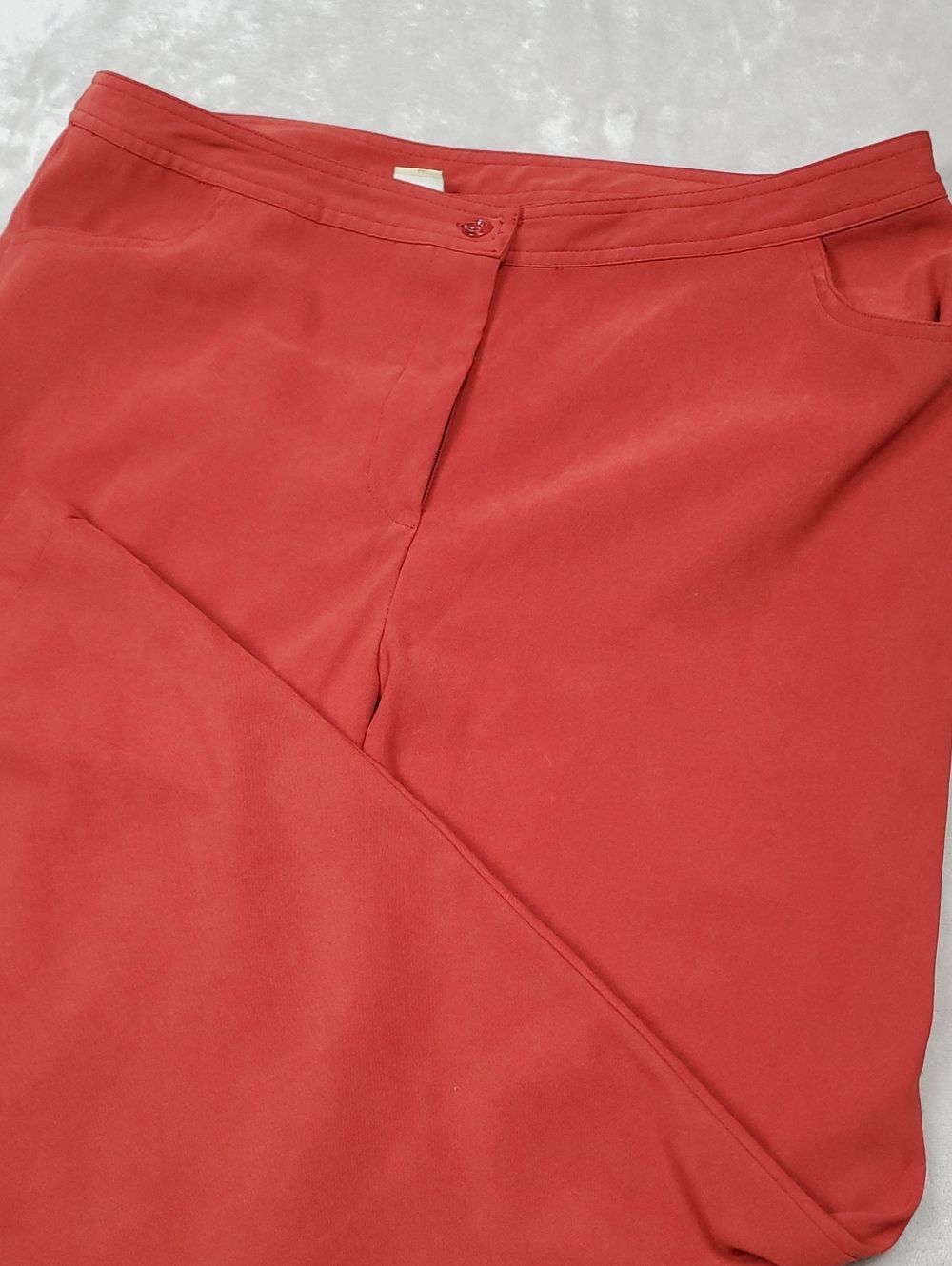 Islander | Women's Straight Leg Pants | Burnt Orange Red